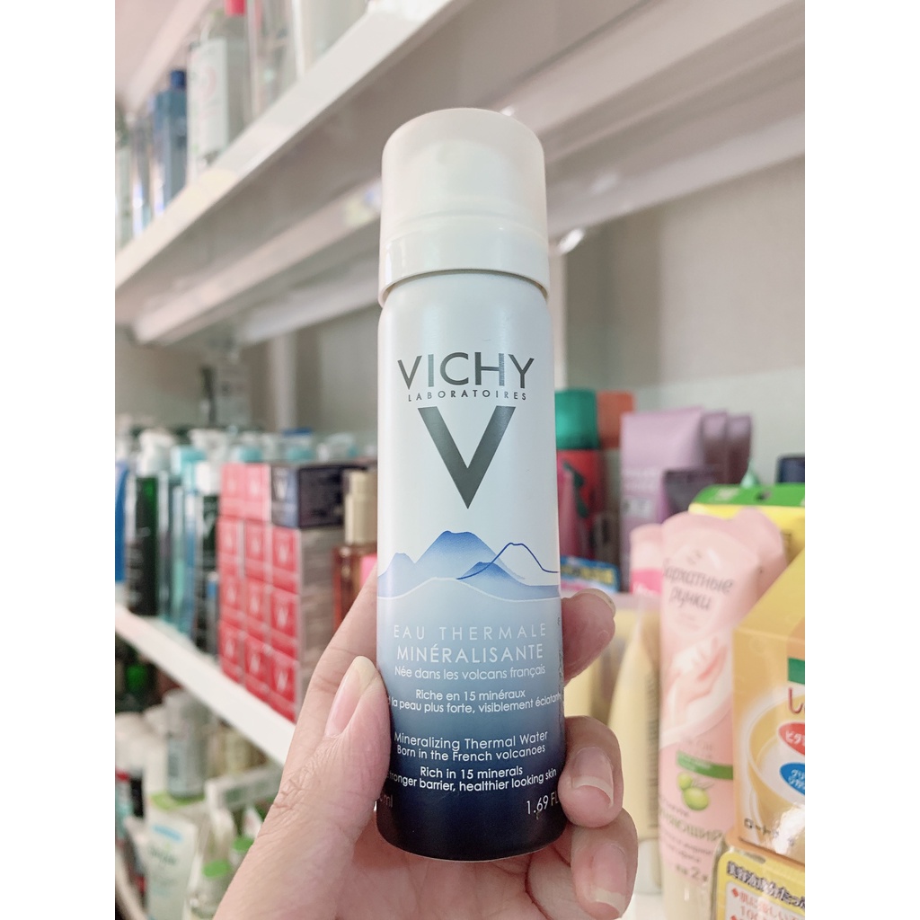 Xịt khoáng Dưỡng Da Vichy Mineralizing Thermal Water 50ml - 150ml - 300ml