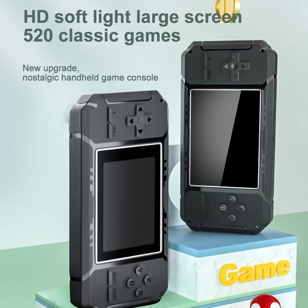 Máy chơi game cầm tay S8 máy chơi game 520 trò chơi cổ điển máy chơi game cầm tay giá rẻ Quà sinh nhật cho prettyhat