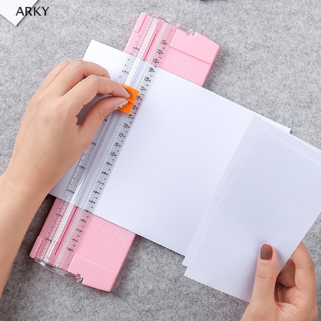Dụng Cụ Cắt Tỉa Giấy Với Thước Đo Dạng Kéo Chính Xác ARKY