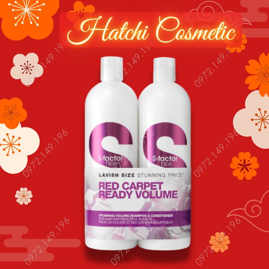 [Mã 151FMCGSALE1 giảm 10% đơn 250K] Bộ Dầu Gội Xả Tigi Trắng Tigi S Factor Volume Cao Cấp Mới Hàng Anh