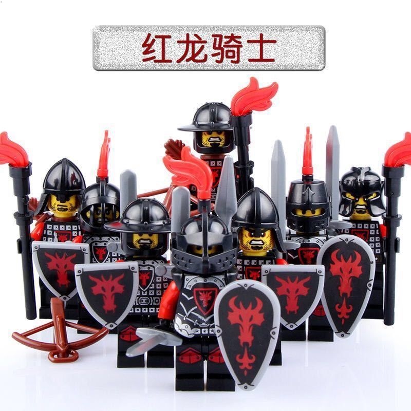Bộ Đồ Chơi Lắp Ráp Lego Mini Binh Lính Thời Trung Cổ