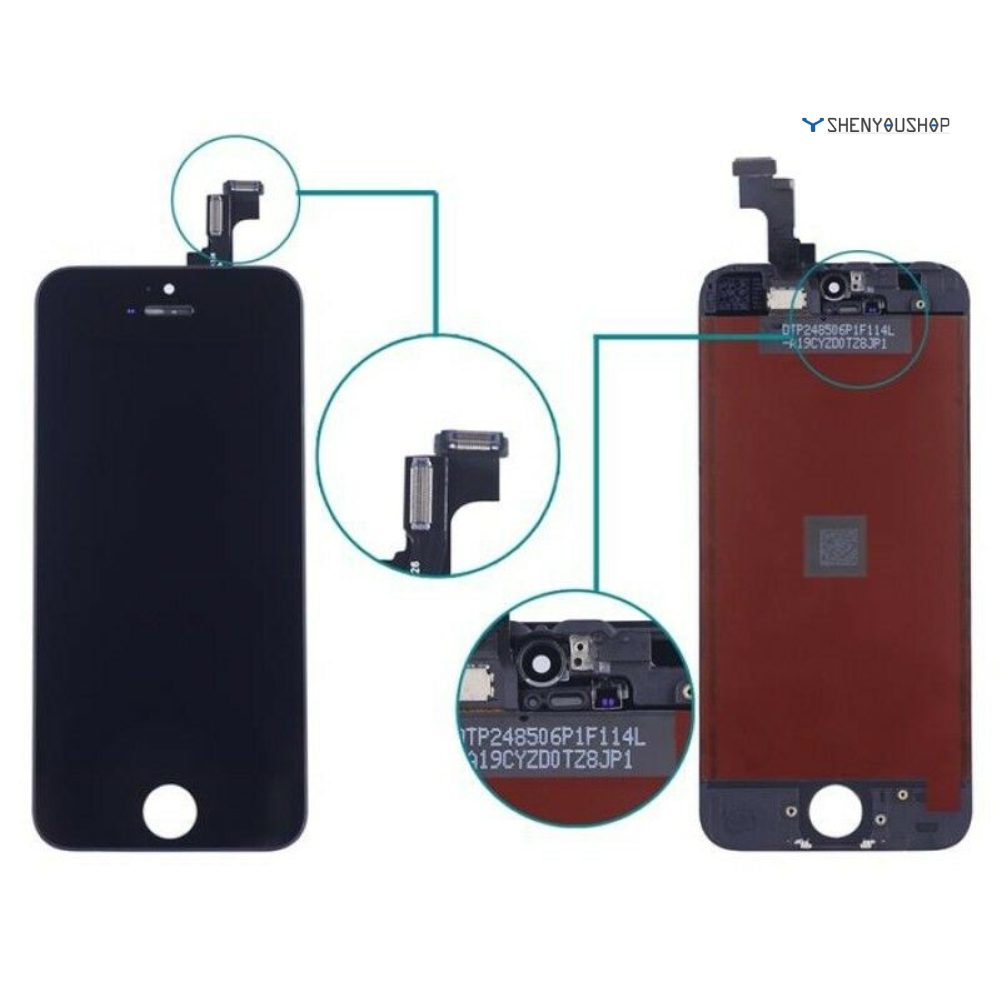 (Hàng Mới Về) Màn Hình Cảm Ứng Lcd Thay Thế Cho Iphone 5s