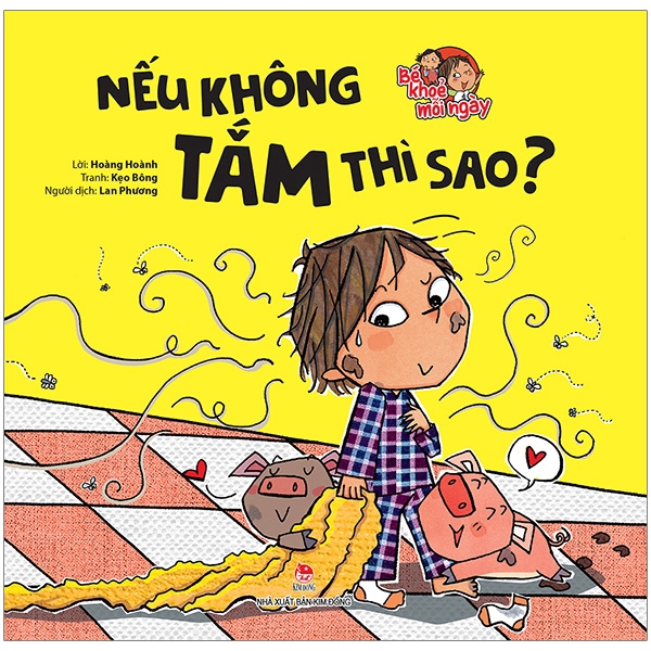 Sách - Bé Khoẻ Mỗi Ngày: Nếu Không Tắm Thì Sao?