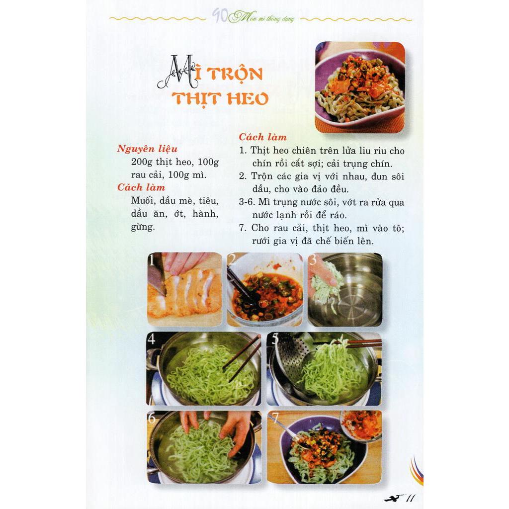Sách 90 Món Mì Thông Dụng