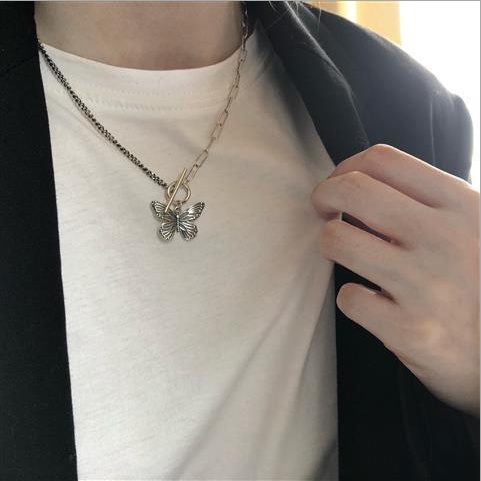 RẺ VÔ ĐỊCH  DÂY CHUYỀN HÌNH CON BƯỚM PHONG CÁCH HÀN QUỐC XINH XẮN DÀNH CHO NỮ