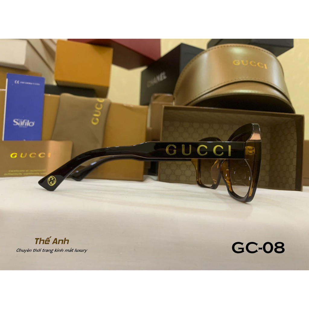 KÍNH MẮT THỜI TRANG- CHỐNG TIA UV GUCCI-GC08