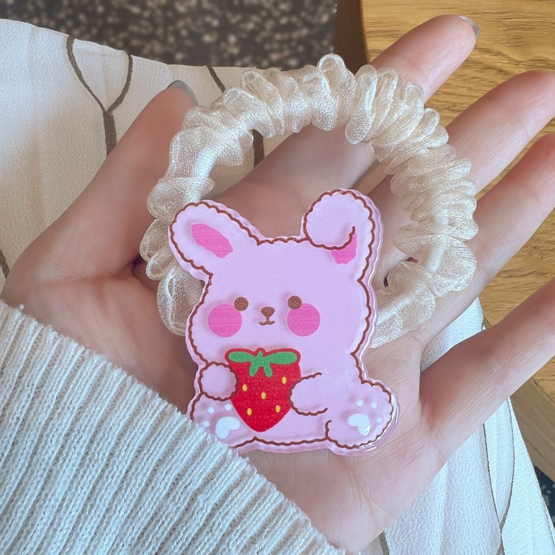 Vòng Đeo Tay Dây Da Nhỏ Thắt Nơ Họa Tiết Trái Tim Phong Cách Nữ Sinh Ngọt Ngào Cho Bé Gái