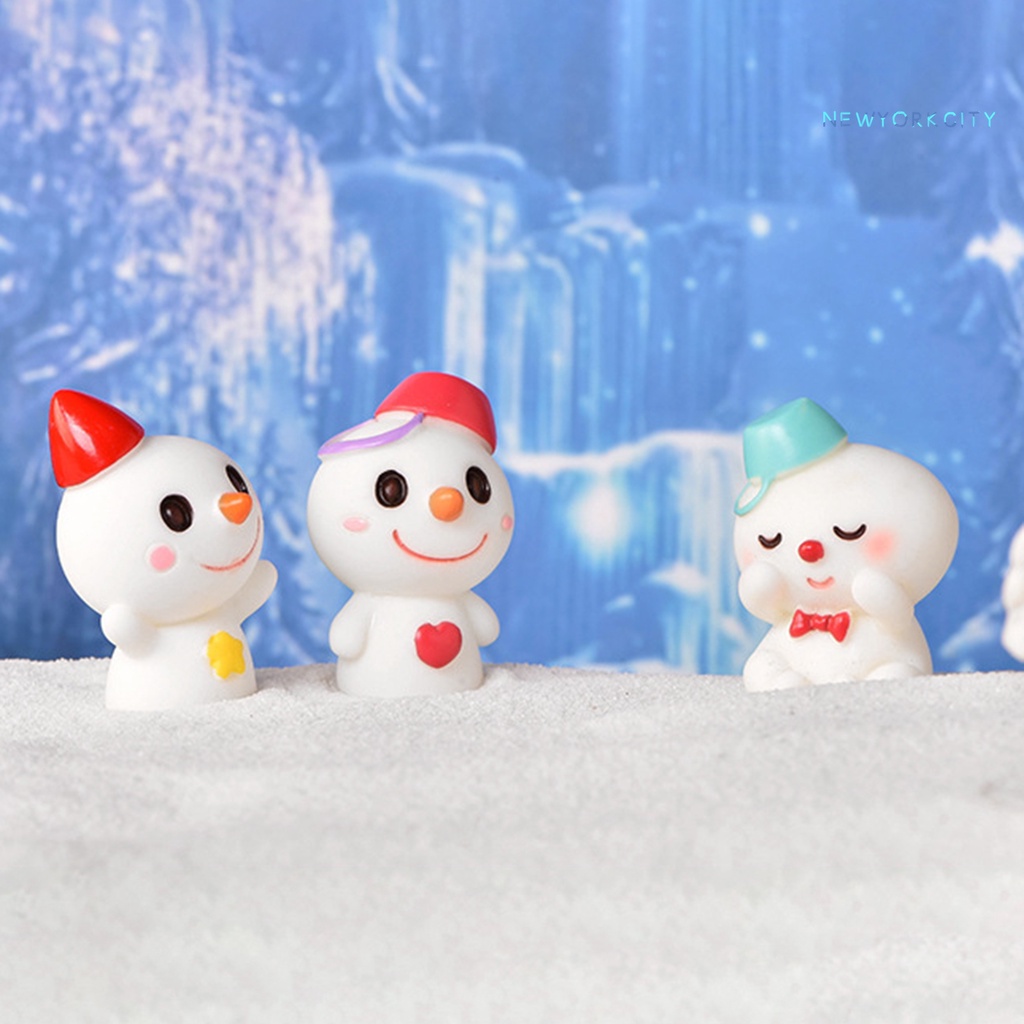 Đồ trang trí Hoạt Hình Bằng Nhựa Resin Thân Thiện Với Môi Trường Trang Trí Tiểu Cảnh Giáng Sinh