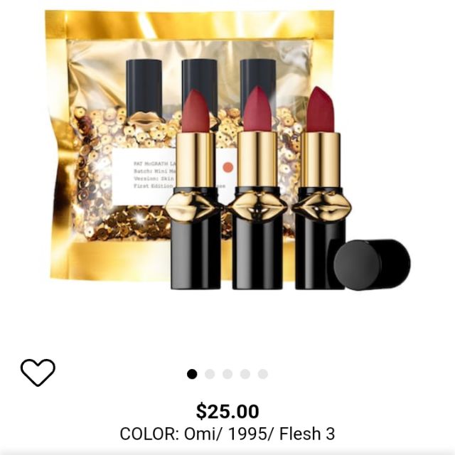 (TÁCH SET - CÓ SẴN) son Pat McGrath mini