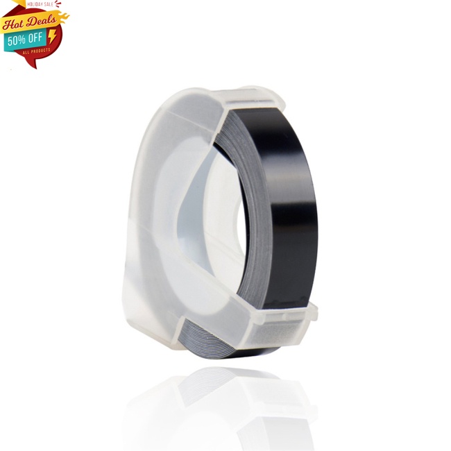 【✨Available✨】 Label Maker Tape 9mm 3D Embossing Manual Operation Suitable for DYMO1610 Motex1540 Stickers Printer