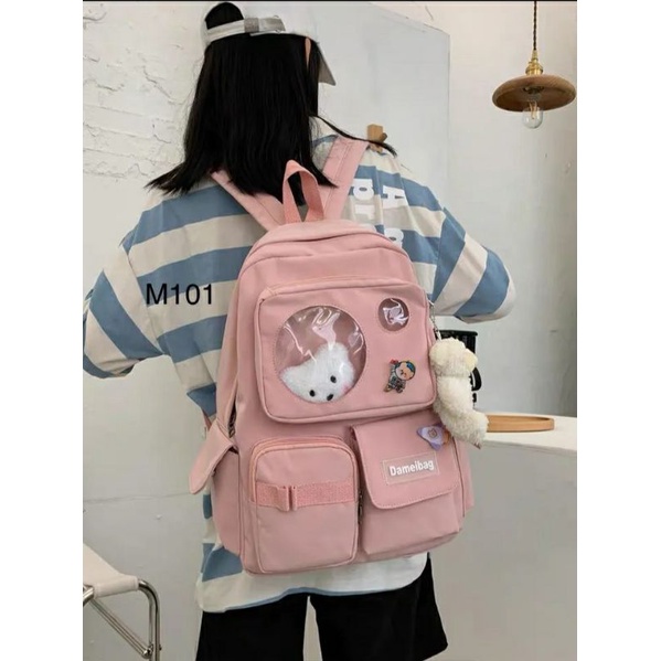 Balo Ulzzang Chống Nước, Balo Thời Trang Đi Học Nam Nữ