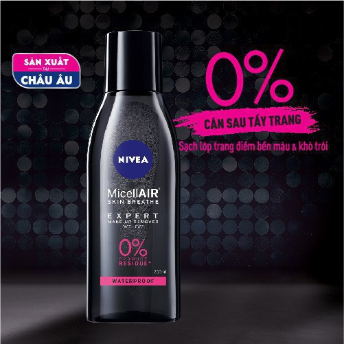 Nước tẩy trang chuyên nghiệp NIVEA Expert Micellair Skin Breathe  - 88513