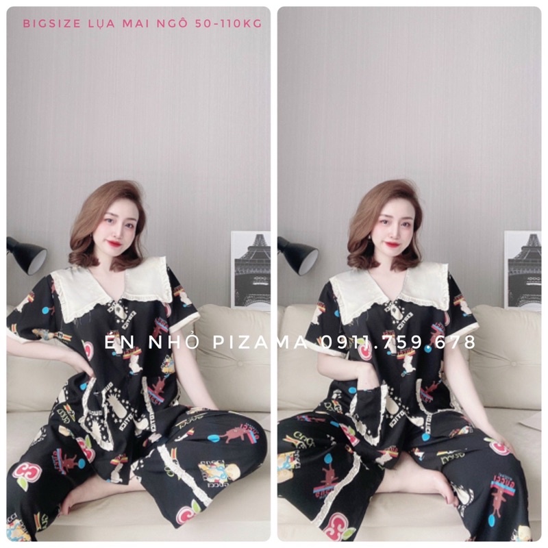 Bigsize Lụa Size Đại 50-110kg Én Nhỏ Pijama