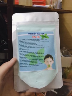 100gr Bột Maask dẻo bạc hà hand made
