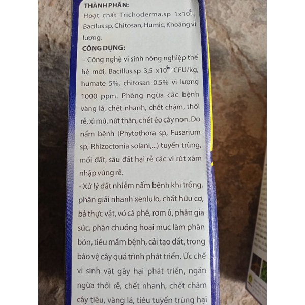 NẤM TRI TRÔ Ủ PHÂN,CHẤU