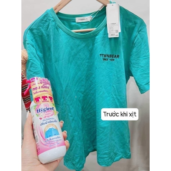 Xịt thơm chống nhăn quần áo hygiene thái lan