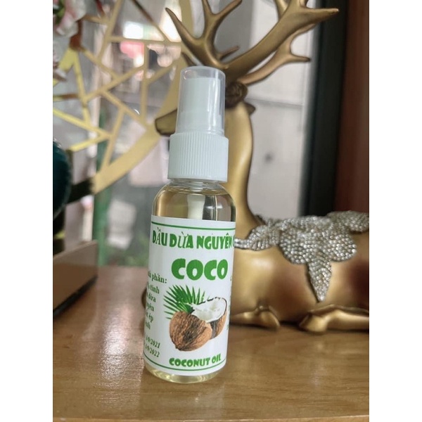 Dầu dừa 50ml nguyên chất 100%