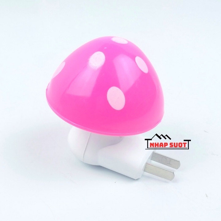 Bóng Đèn Ngủ Hình Nấm 0,1W Cảm Biến Ánh Sáng