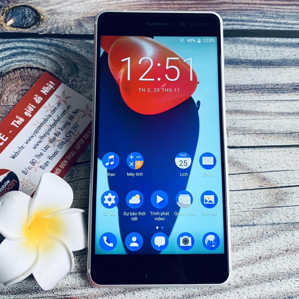 Điện thoại nokia 6 - 2 SIM 2 Sóng , RAM 4GB, Chip  Lõi Tám,Tiếng Việt Đầy Đủ