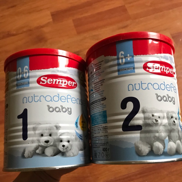 Sữa Semper baby số 1,2