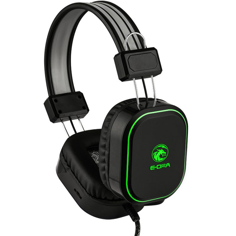 Tai nghe Gaming E-DRA EH401 - Đèn Led RGB cực sáng - Bass cực căng - Dùng Được Cho Điện Thoại - Bảo hành 1 Năm