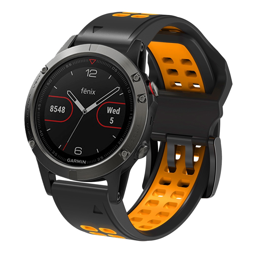 Dây Đeo Bằng Silicone Cho Đồng Hồ Thông Minh Garmin Fenix 7 7X 6 6X Pro 5 5X Plus 3HR/EPIX/Intinct 2 2S 22Mm