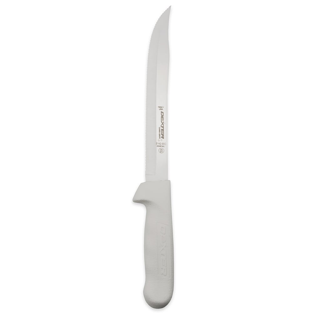 Dao Đa Năng Dao Thái Thịt Đông Lạnh, Cắt Cá, Bổ Trái Cây Vỏ Cứng Trơn Lưỡi 230 mm Dexter Russell USA