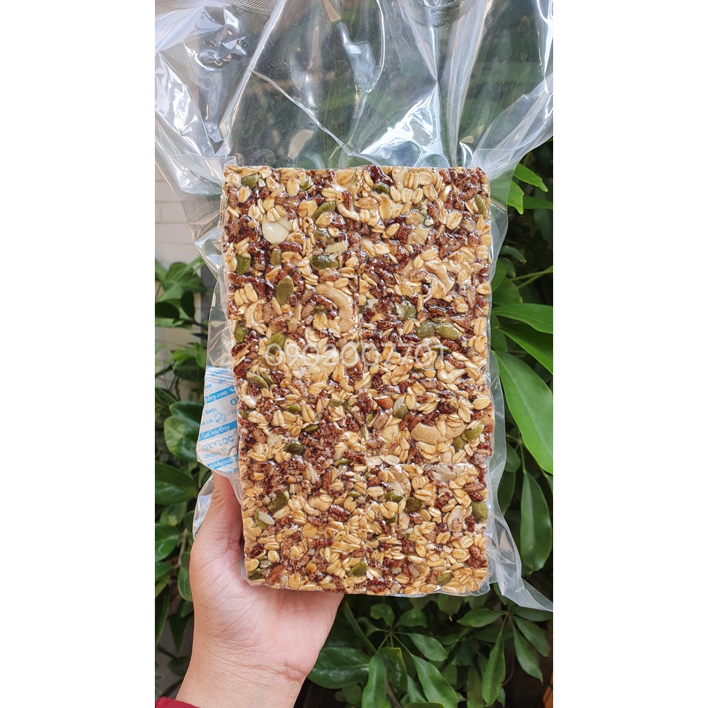 1 Kg thanh Granola Bar mix hạt dinh dưỡng thơm ngon