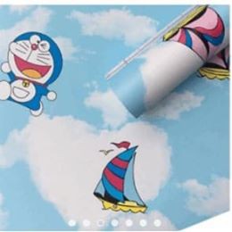 Giấy dán tường Doreamon ( doreamon và bầu trời )  - Khổ 45