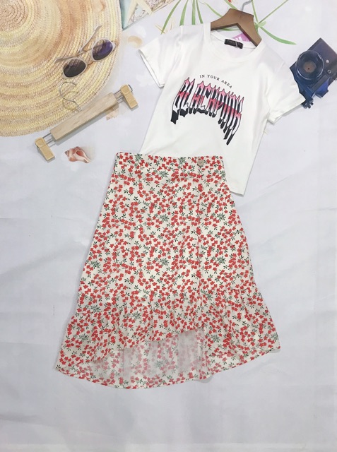 Set trang phục áo sơ mi + chân váy ( hình thật- có bán rời) | BigBuy360 - bigbuy360.vn