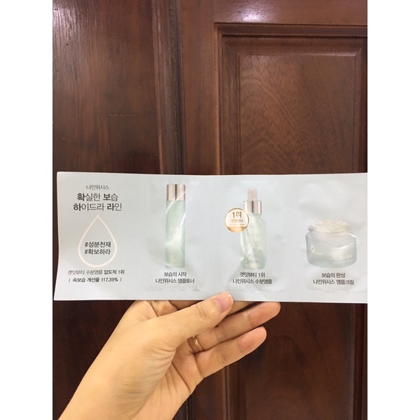 SAMPLE BỘ DƯỠNG ẨM HYDRA 9WISHES