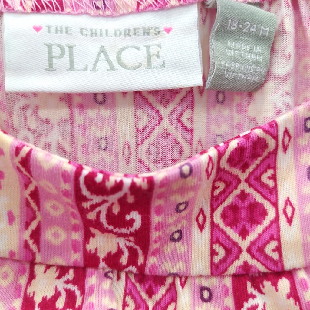 Đầm thổ cẩm xinh cho bé PLACE BG2258