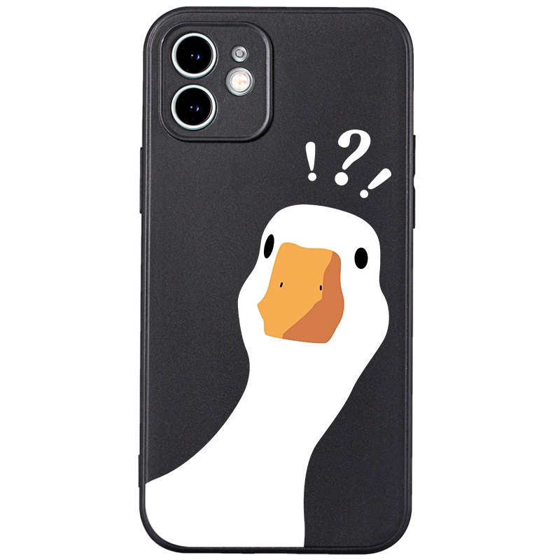 Ốp lưng JEERO mềm hoạt hình dễ thương đẹp độc lạ Cho iPhone 14 13 12 11 Pro Max SE 2020 X XR XS 8 7 ip 6S 6 Plus kute HFF688