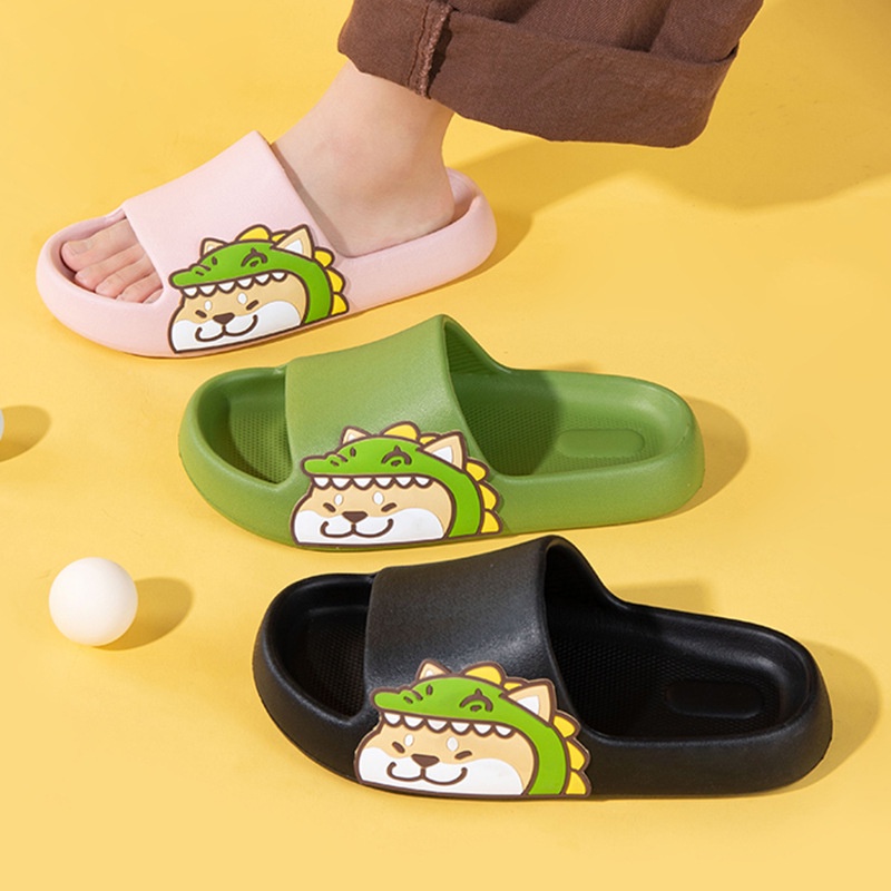 Dép Đi Trong Nhà Họa Tiết Hoạt Hình Xinh Xắn Phong Cách Xuân Hè Cá Tính