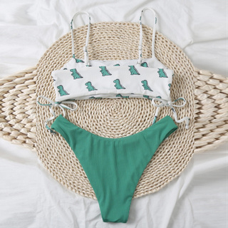 Bikini Hoạ Tiết Khủng Long Cho Nữ