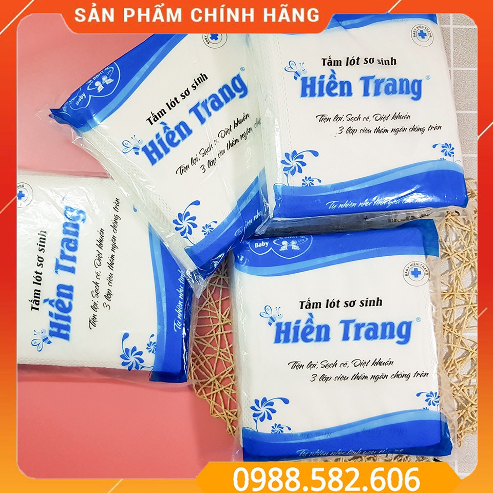 Bịch Miếng Lót Phân Xu Loại Hiền Trang Màu Trắng Cao Cấp ( Khoảng 23-27 Tờ)