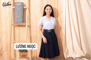 Chân váy xoè công sở thời trang