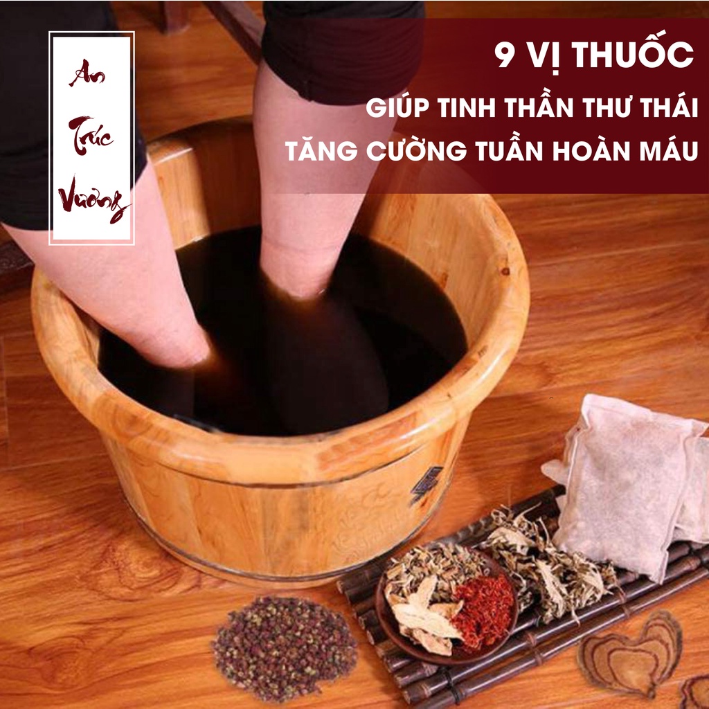 Thảo dược ngâm chân, dược liệu ngâm chân Đông Y hiệu quả, giá tận gốc bảo vệ sức khỏe tiện dụng gia đình An Trúc Vương