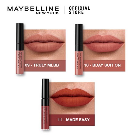 (hàng Mới Về) Son Môi Maybelline Dạng Lỏng Màu Sắc Thời Trang | BigBuy360 - bigbuy360.vn
