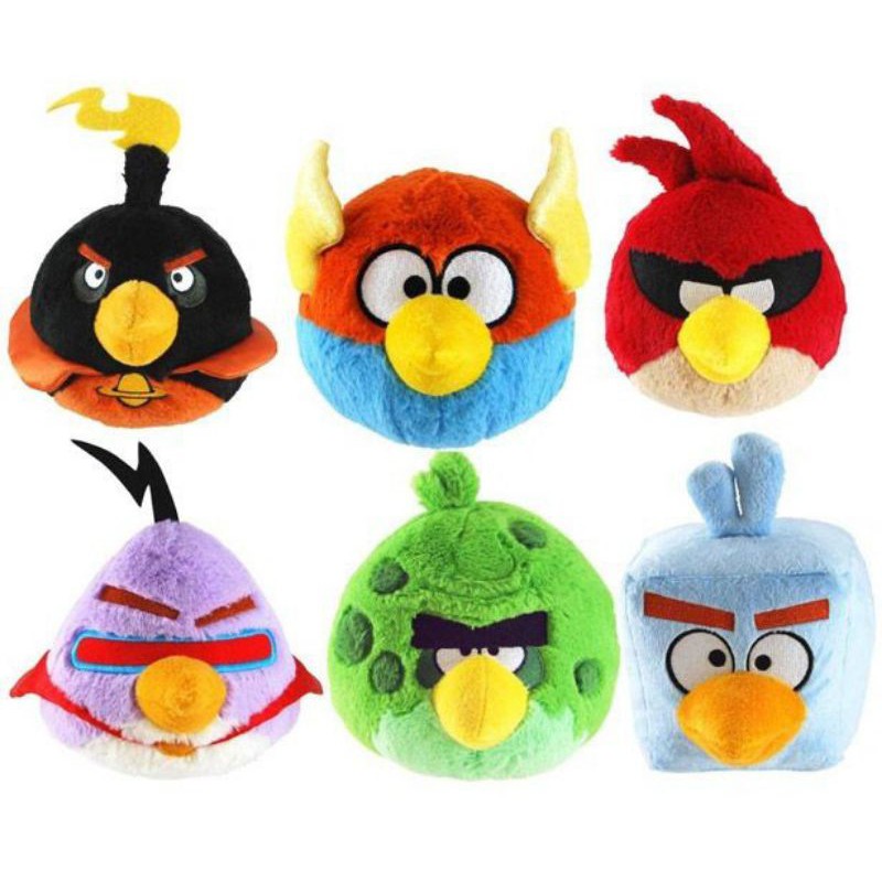 Gấu bông Đầu Chim Angry Birds chú chim giận dữ