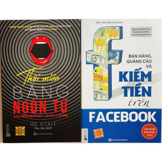 Sách - Combo Thôi Miên Bằng Ngôn Từ + Bán hàng, quảng cáo và kiếm tiền trên Facebook tặng kèm bút hoạt hình