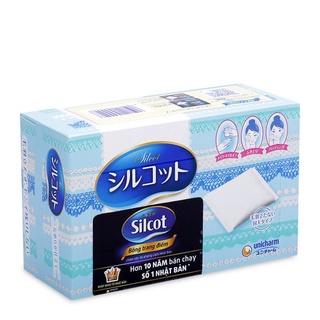 Bông trang điểm (bông tẩy trang) Silcot 82 miếng/hộp