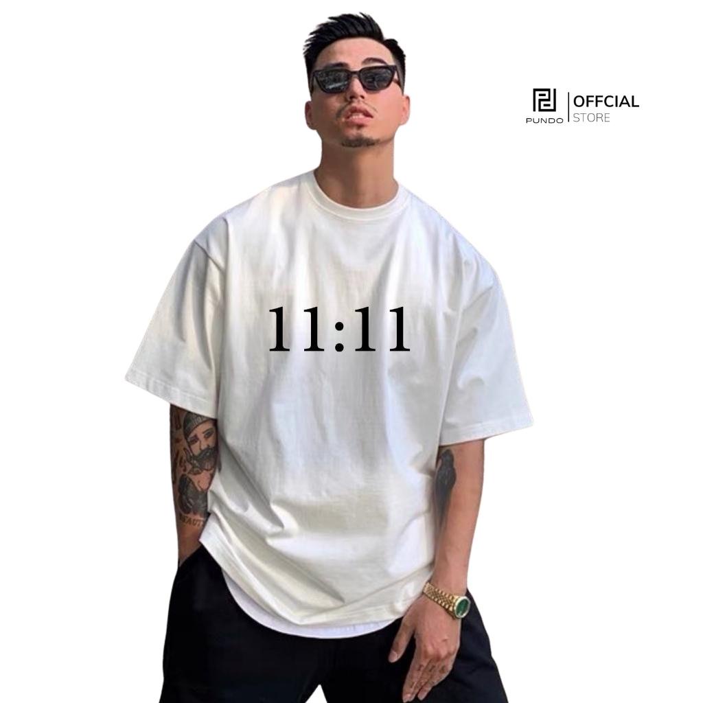 Áo thun PUNDO unisex tay lỡ áo phông ullzang size đến 95kg ATPD81