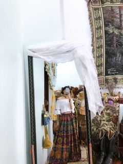 Chân váy boho