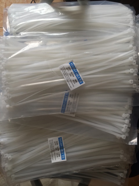 1kg Dây rút nhựa, dây thít hàng đẹp đủ kích thước