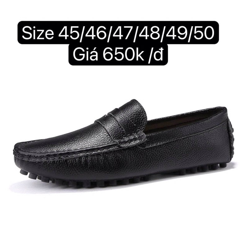Giày Mọi BigSize Nam công sở