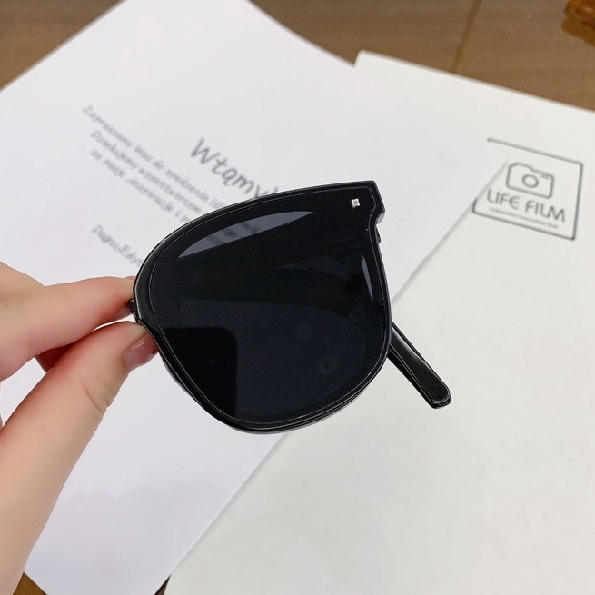 Mắt Kính Thời Trang Kính Râm Form Vuông Gọng Gấp 638 Bản Rộng Phong Cách Ulzzang - Hazo