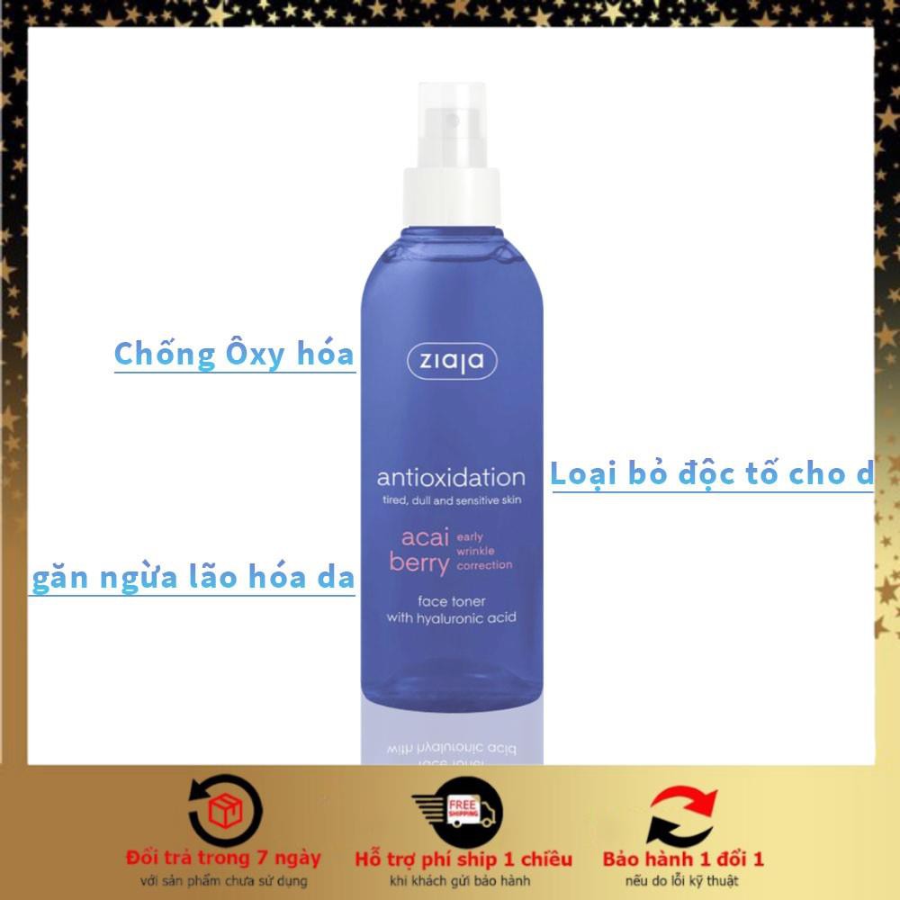 XỊT CÂN BẰNG DƯỠNG ẨM HYALURONIC CHỐNG OXY HÓA – ZIAJA – 200ML | BigBuy360 - bigbuy360.vn
