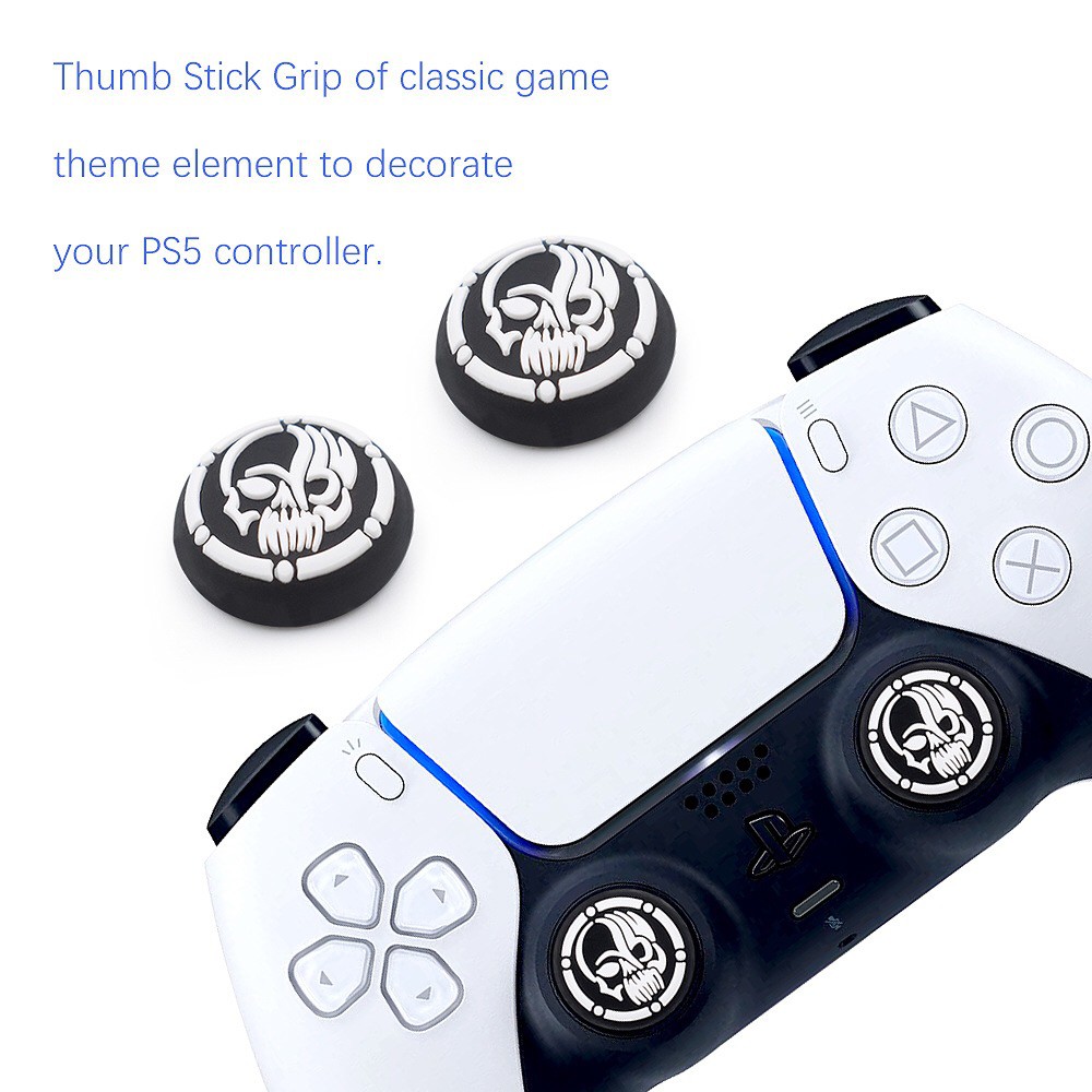 Nút bọc cần điều khiển tay cầm chơi game LAMMCOU thích hợp cho PS5 PS4 Xbox Series X S (4 gói)