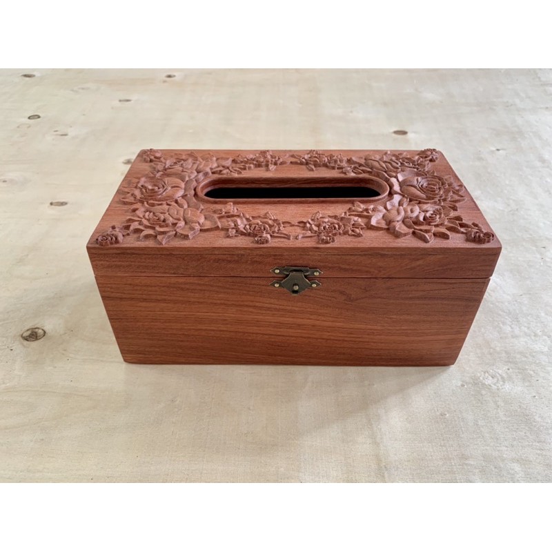 Hộp Giấy Ăn Trạm Hoa Hồng | BigBuy360 - bigbuy360.vn